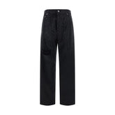 Golden Goose Black Cotton Casual Pants