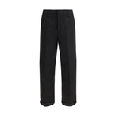 Golden Goose Black Cotton Chino Pants