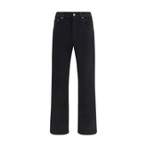 Golden Goose Black Cotton Slim Fit Jeans