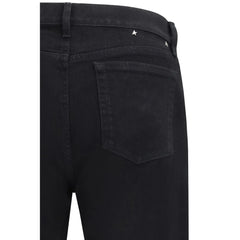 Golden Goose Black Cotton Slim Fit Jeans