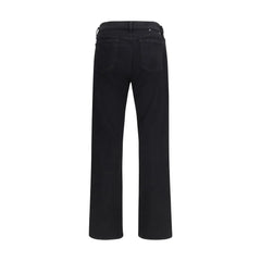 Golden Goose Black Cotton Slim Fit Jeans