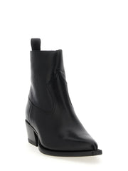 Golden Goose Black Cowhide Chelsea Boots - EU37/US7