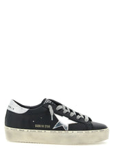 Golden Goose Black Cowhide Chunky Sneakers