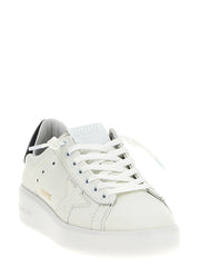 Golden Goose Black Cowhide Low Top Sneakers