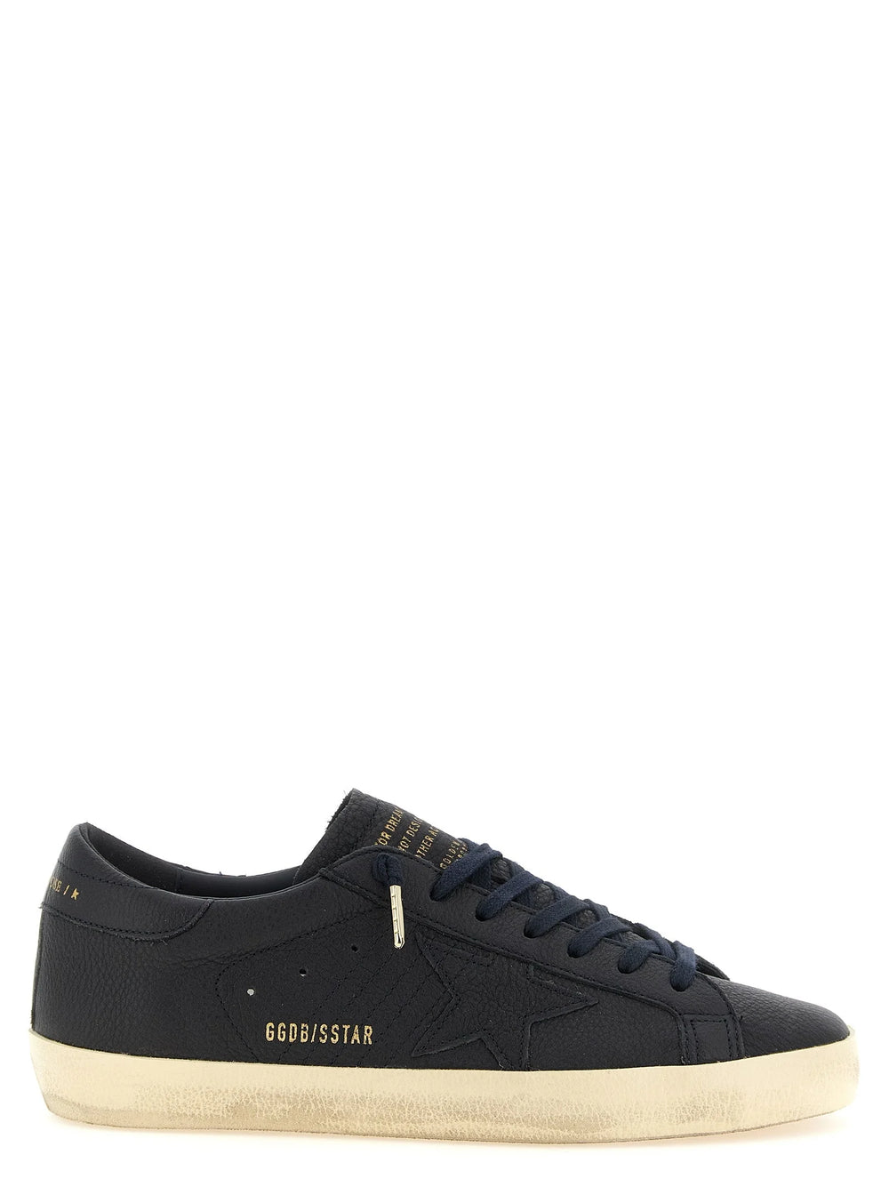 Baskets basses en vache bleue Golden Goose