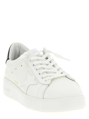Golden Goose Blue Cowhide Low Top Sneakers