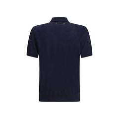 Golden Goose Blue Merino Wool Shirt