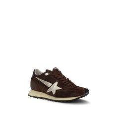 Golden Goose Brown Calf Leather Bos Taurus Athletic Sneakers
