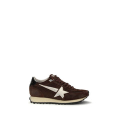 Golden Goose Brown Calf Leather Bos Taurus Athletic Sneakers