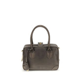 Golden Goose Brown Calf Leather Bos Taurus Shoulder Bag