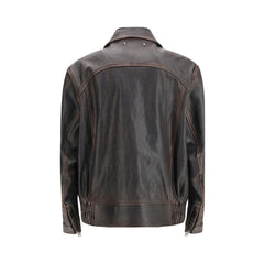 Golden Goose Brown Goatskin Bomber - IT48 | M
