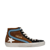 Golden Goose Brown Leather High Tops - EU40/US7