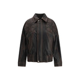 Golden Goose Brown Viscose Bomber - IT42 | L