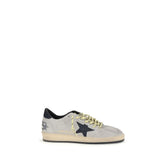 Golden Goose Gray Calf Leather Bos Taurus Sneakers - EU41/US8