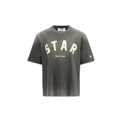 Golden Goose Gray Cotton T-Shirt