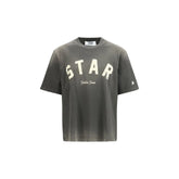 Golden Goose Gray Cotton T-Shirt - S