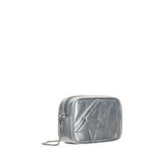 Golden Goose Gray Leather Shoulder Bag
