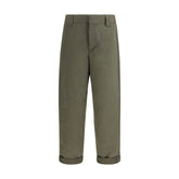 Golden Goose Green Cotton Chino Pants