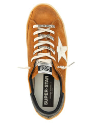 Golden Goose Orange Cowhide Low Top Sneakers - EU 40 | US 7