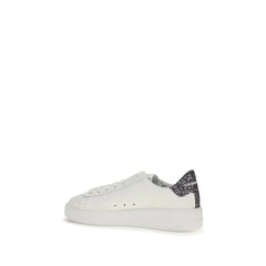 Golden Goose White Calf Leather Bos Taurus Low Top Sneakers