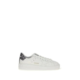 Golden Goose White Calf Leather Bos Taurus Low Top Sneakers - EU36/US6