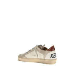 Golden Goose White Calf Leather Bos Taurus Low Top Sneakers - EU40/US7 - Sneakers
