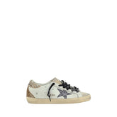 Golden Goose White Calf Leather Bos Taurus Low Top Sneakers - EU41/US11