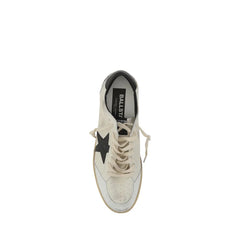 Golden Goose White Calf Leather Bos Taurus Low Top Sneakers - EU43/US10