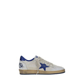 Golden Goose White Calf Leather Bos Taurus Low Top Sneakers - EU46/US13