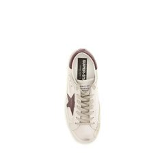 Golden Goose White Calf Leather Bos Taurus Sneakers