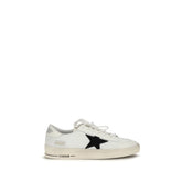 Golden Goose White Calf Leather Bos Taurus Sneakers - EU41/US8