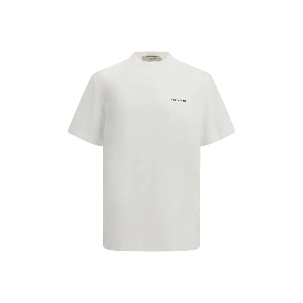 Golden Goose White Cotton T-Shirt