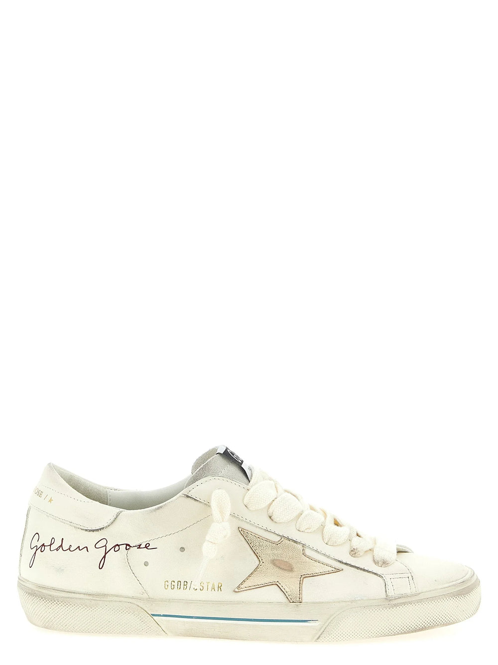 Golden Goose White Cowhide Low Top Sneakers - EU46/US13
