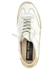 Golden Goose valkoiset vasemmankin mokkakengät
