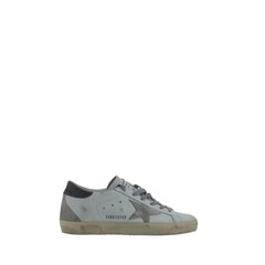 Golden Goose White Goatskin Low Top Sneakers