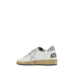 Golden Goose White Goatskin Low Top Sneakers - EU38/US8