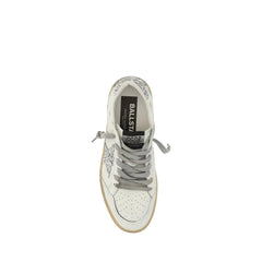 Golden Goose White Goatskin Low Top Sneakers - EU38/US8