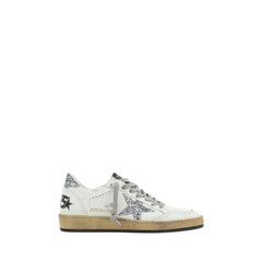 Golden Goose White Goatskin Low Top Sneakers - EU39/US9
