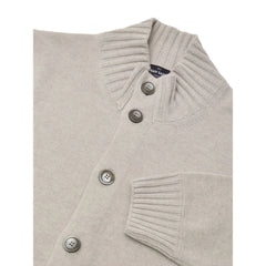 Gran Sasso Beige Cashmere Cardigan - IT50 | L - Cardigans