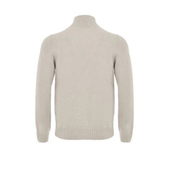 Gran Sasso Beige Cashmere Cardigan - IT50 | L - Cardigans