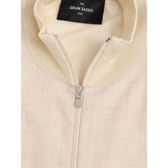 Gran Sasso Beige Wool T-Shirt - IT50 | L - Sweaters