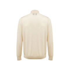 Gran Sasso Beige Wool T-Shirt - IT50 | L - Sweaters