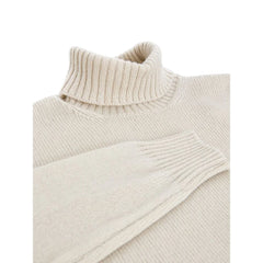 Gran Sasso Beige Wool Turtleneck - IT56 | 3XL