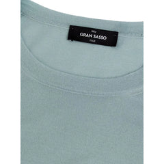 Gran Sasso Blue Cashmere Sweater - IT50 | L - Sweaters