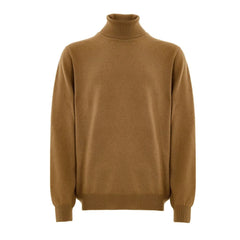 Gran Sasso Brown Wool Turtleneck
