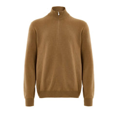 Gran Sasso Brown Wool Turtleneck - IT54 | XXL