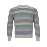 Gran Sasso Elegant Multicolor Cashmere Sweater for Men - IT50 | L - Sweaters