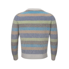 Gran Sasso Elegant Multicolor Cashmere Sweater for Men - IT50 | L - Sweaters