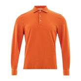 Gran Sasso Elegant Orange Cotton Polo for Men - IT50 | L - Polos