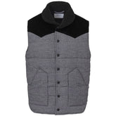 Gran Sasso Gray Cotton Sleveless Jacket - IT50 | L - Vests
